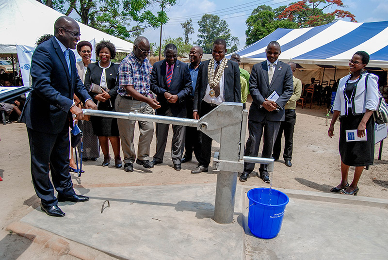 NBM hands over boreholes to Chichiri and Ndirande Primary Schools